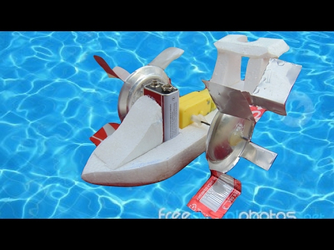 How to make a wheel paddle boat| DIY Boat