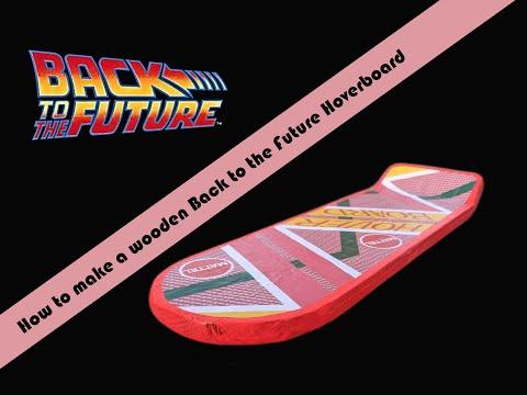 How to make a wooden Back to the Future Hoverboard