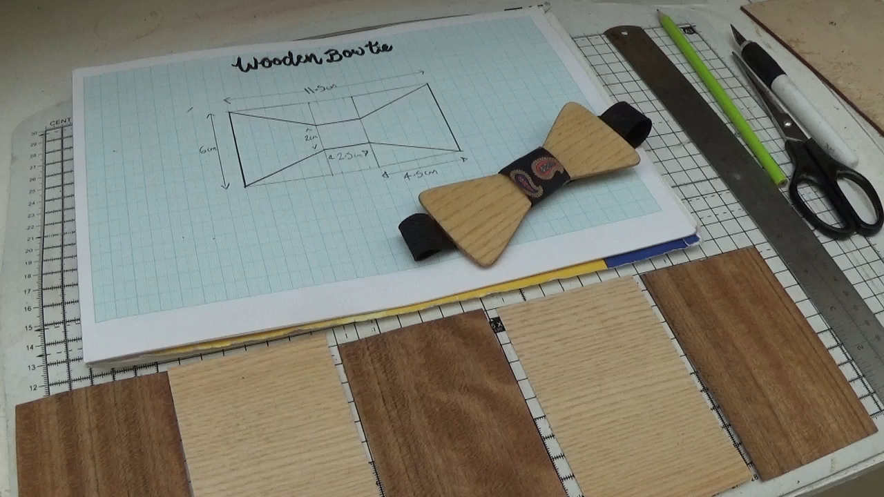 How to make a wooden bow tie 1.bmp