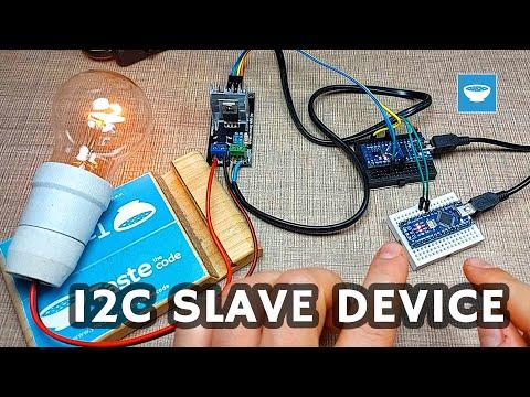 How to make an Arduino custom I2C slave sensor/device