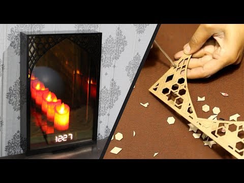 How to make an Infinity Mirror with a Digital Clock