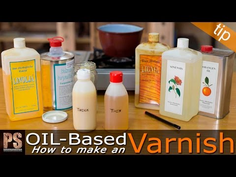 How to make an Oil-Based Varnish