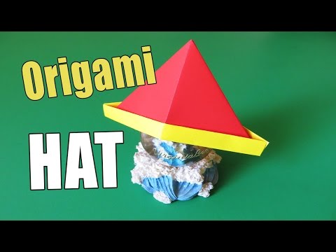 How to make an Origami Hat