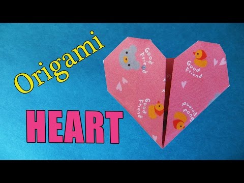 How to make an Origami Heart