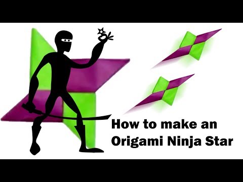 How to make an Origami Ninja Star