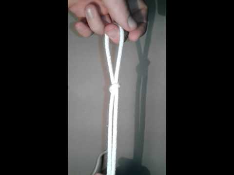 How to make an easy magic loop knot - Comment faire une boucle ''magique'' ?