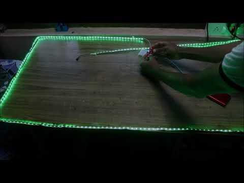 How to make an interactive LED strip game using Arduino for 2 players