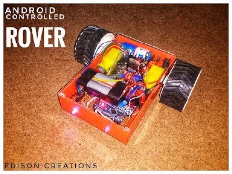 How to make android controlled robot using remotexy application. edison creations