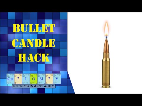 How to make bullet candle