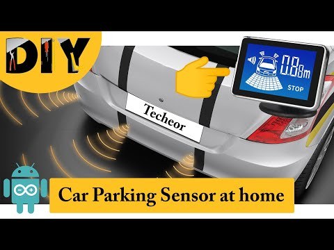 How to make car reverse parking sensor at home | DIY