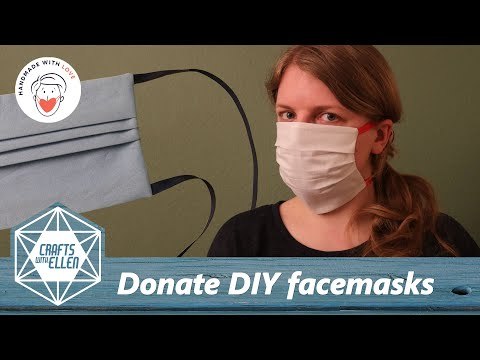 How to make face masks to support healthcare workers