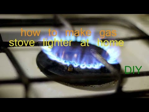 How to make gas stove lighter at home | Diy