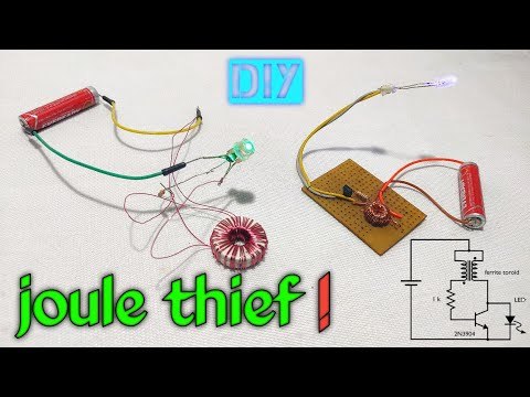 How to make joule thief circuit | how joule thief circuit works | DIY