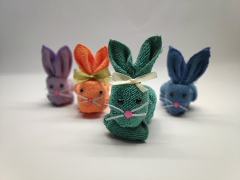 How to make microfiber TOWEL BUNNY