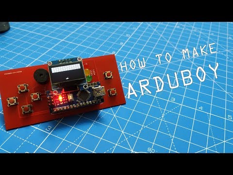 How to make mini GAMEBOY - ARDUBOY