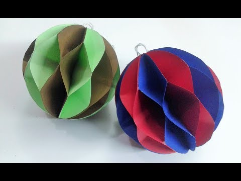 How to make paper ball - DIY Paper Crafts