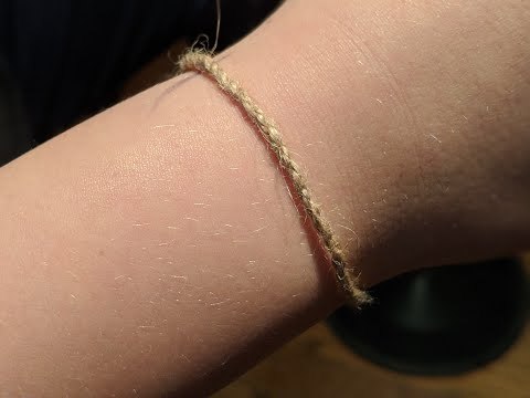 How to make primitive cordage (Instructable)