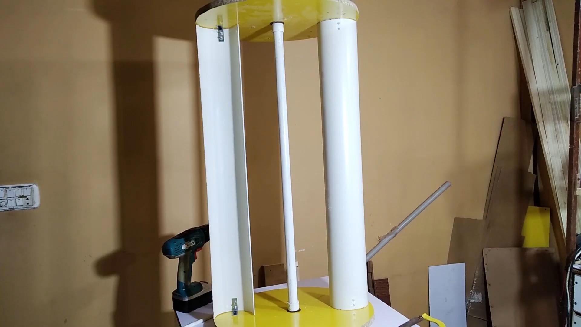 How to make pvc vertical wind turbine - diy Savonius wind turbine - how to make wind turbine.00_04_47_21.Still057.jpg