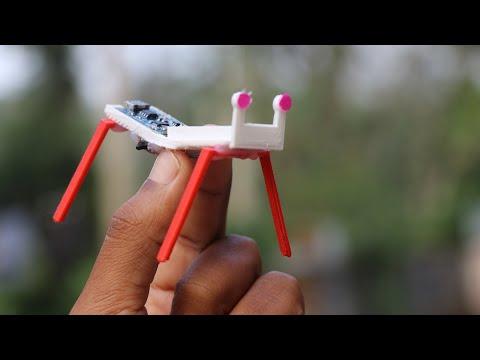 How to make simple robot with 3d printed parts | DIY vibrating robot