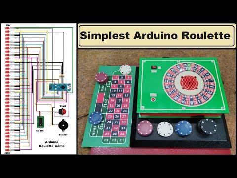 How to make simplest Arduino European Roulette Game ( 37 Leds )