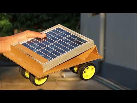 How to make solar car at home with powerful torque