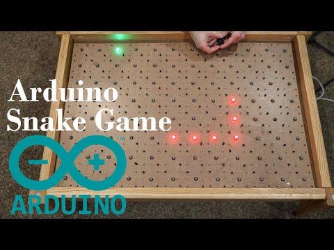 How to make the Snake Game on Arduino: Arduino Snake Game | Arduino Projects