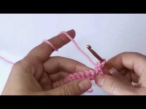 How to make the Standing Double crochet stitch (US terms)