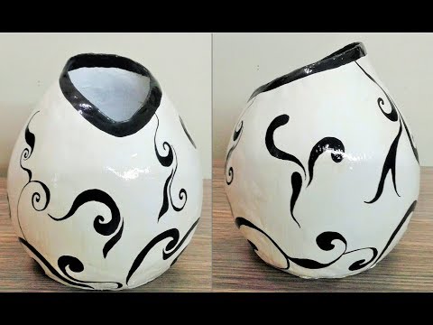 How to make vase - DIY Flower vase Craft