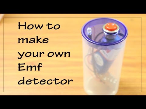 How to make your own Emf Detector || BJT as a switch