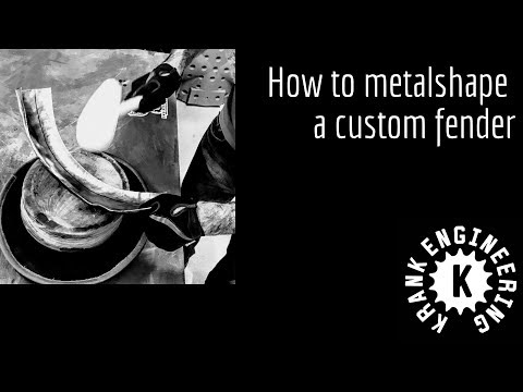 How to metalshape a custom fender