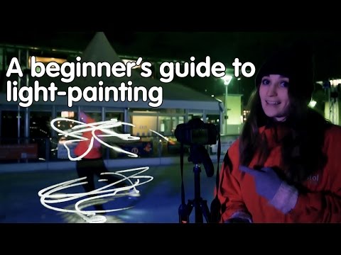 How to paint with ice-skates | A Beginner's Guide to Light-painting | At-Bristol Science Centre