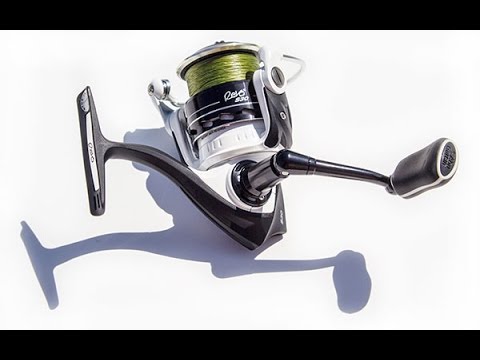 How to put line on a fishing reel.