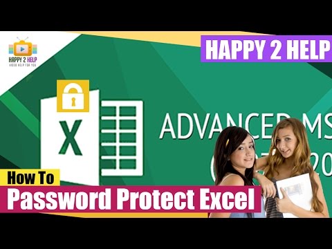 How to put password to secure an Excel File.Learn on raising security of your excel file.