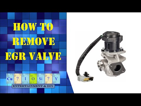 How to remove EGR valve from Ford Focus