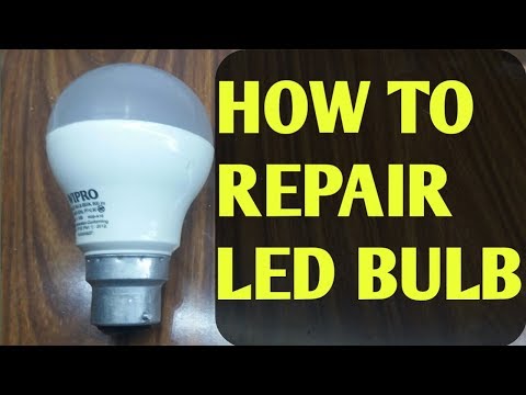 How to repair led bulb
