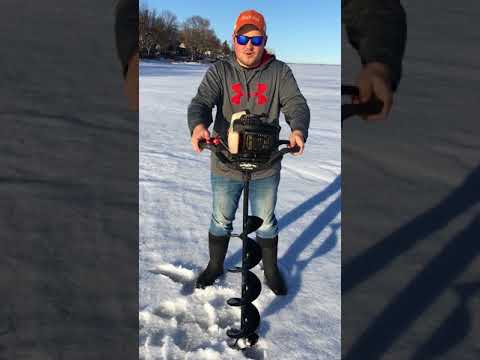 How to start your Ice auger