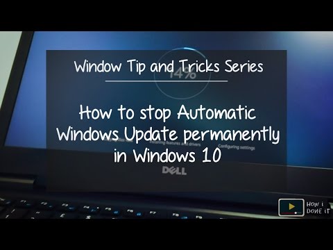 How to stop Automatic Windows Update permanently in Windows 10