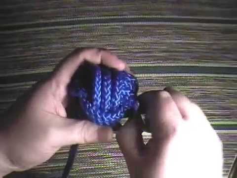 How to tie a Monkey's Fist knot