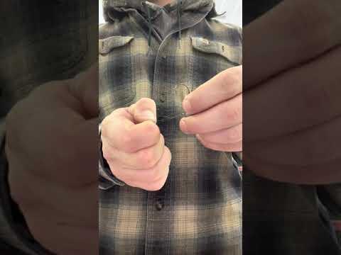 How to tie a Palomar Knot