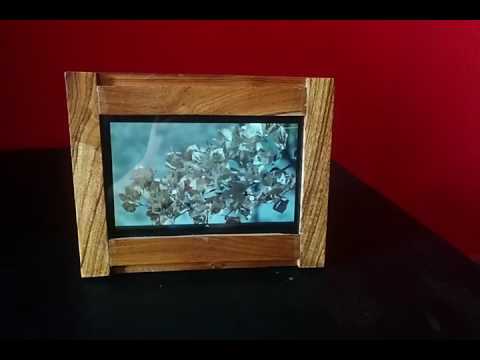 How to turn your old Kindle Fire tablet to a Wooden Digital Photo Frame