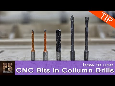 How to use CNC Drill Bits in Column Drills