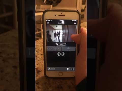 How to use RING doorbell APP