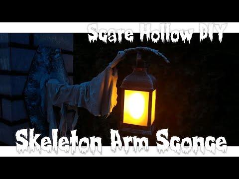 How-to Skeleton Arm Sconce