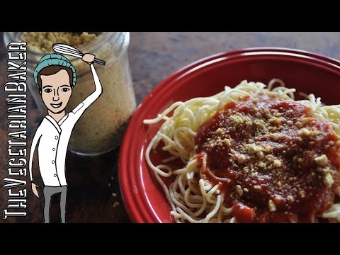 HowTo Make Vegan Parmesan | TheVegetarianBaker