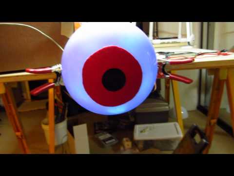 Huge Arduino Animatronic LED Eyeball