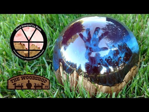 Hybrid Resin Maple Burl Blank / Woodturning Projects