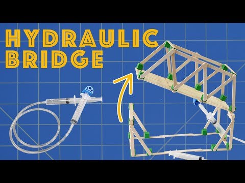 Hydraulic Bridge - Engineering &amp;amp; STEM Project for Kids