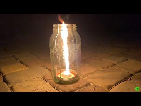 I Cut A Mason Jar In Half And Made A Vortex Burner