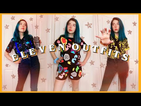 I DIY'd eleven's outfits from Stranger Things #strangerthings #diy #eleven