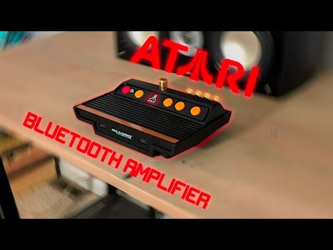 I KILLED my ATARI now it's a BLUETOOTH AMPLIFIER!